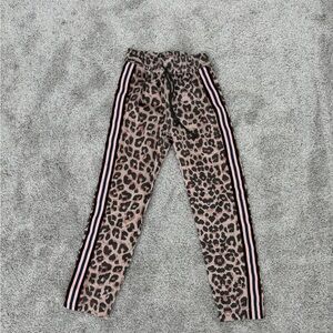 MOTHER Leopard Print Pants